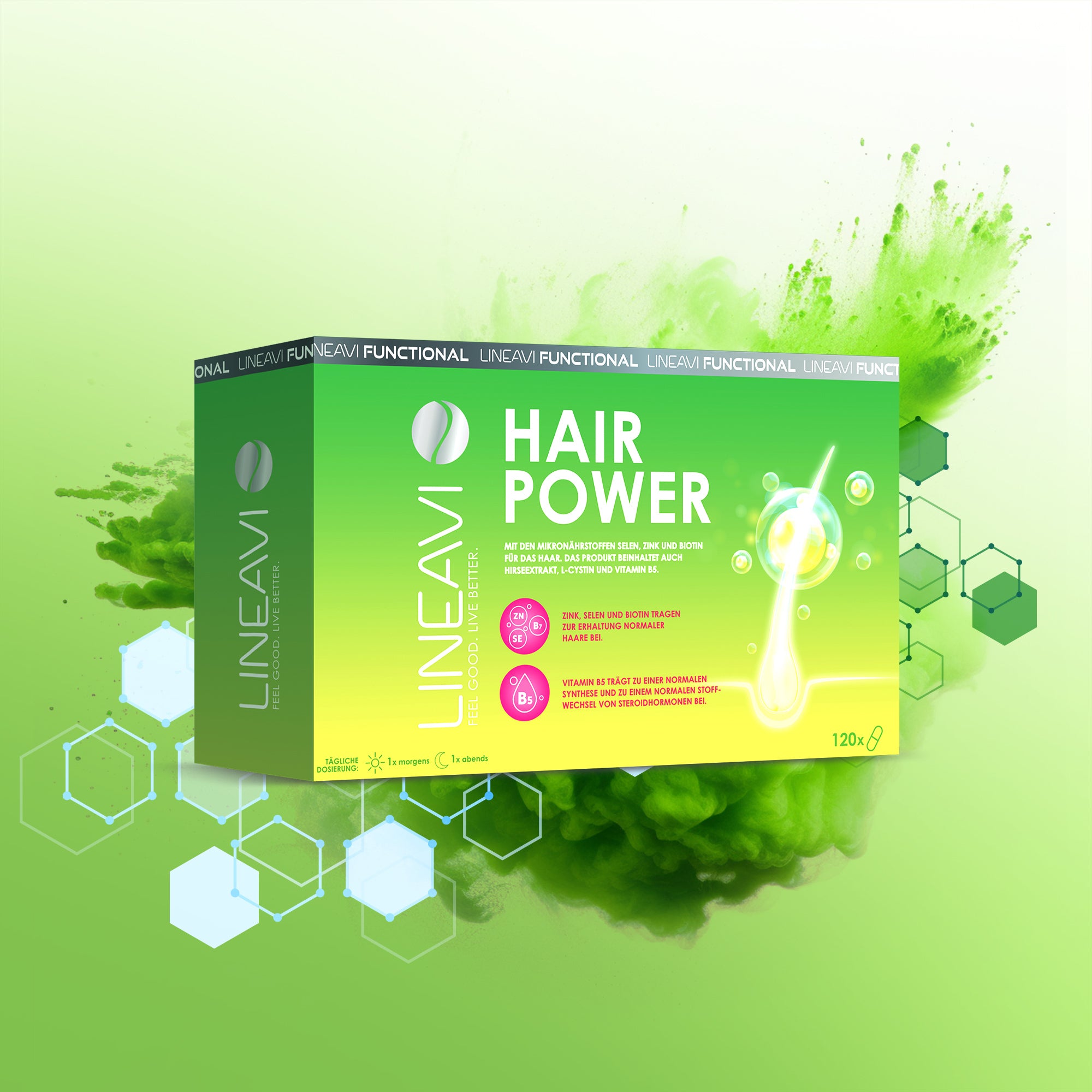 Haarkraft 4-Monatspackung (2x120 Kapseln)