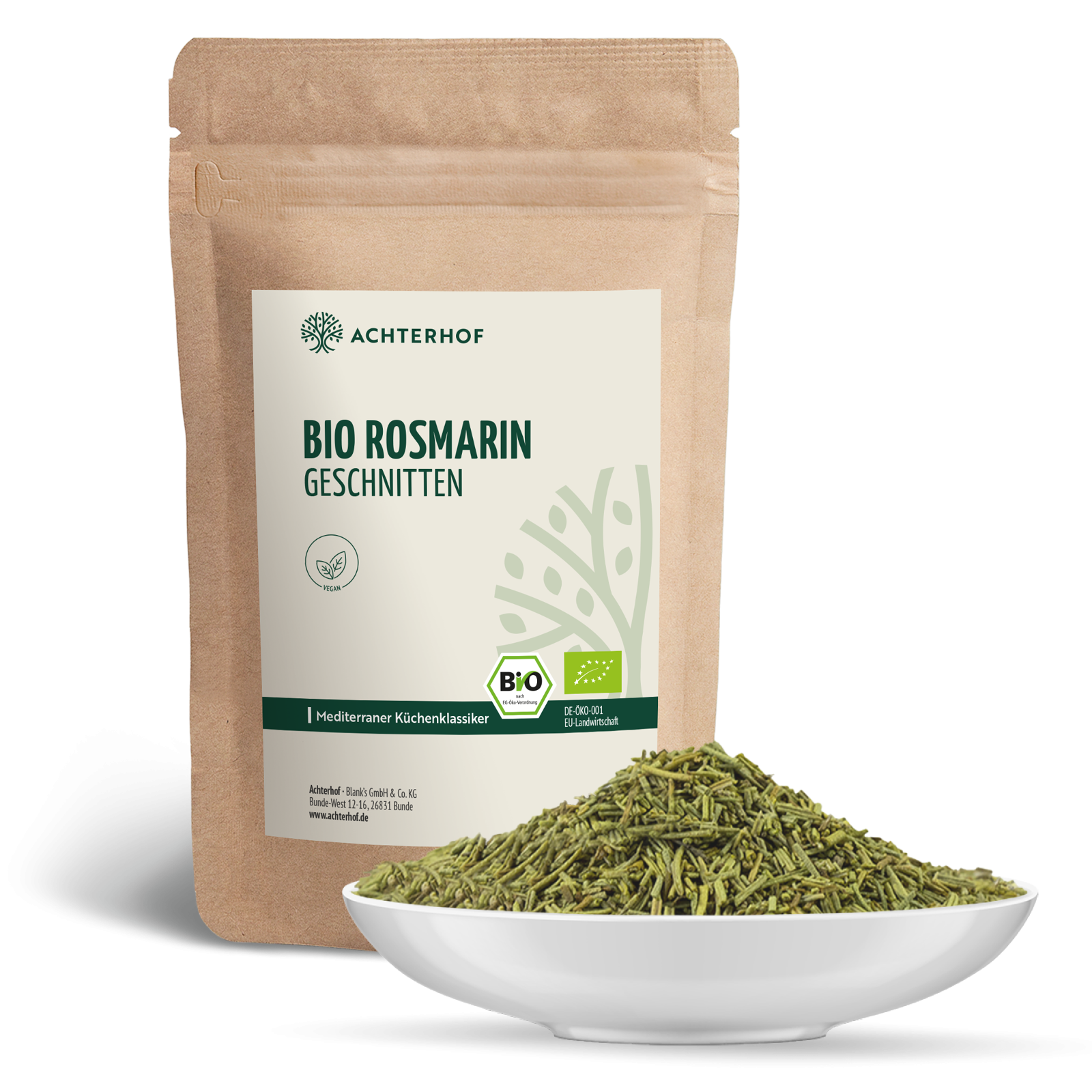 Bio Rosmarin geschnitten (100g)