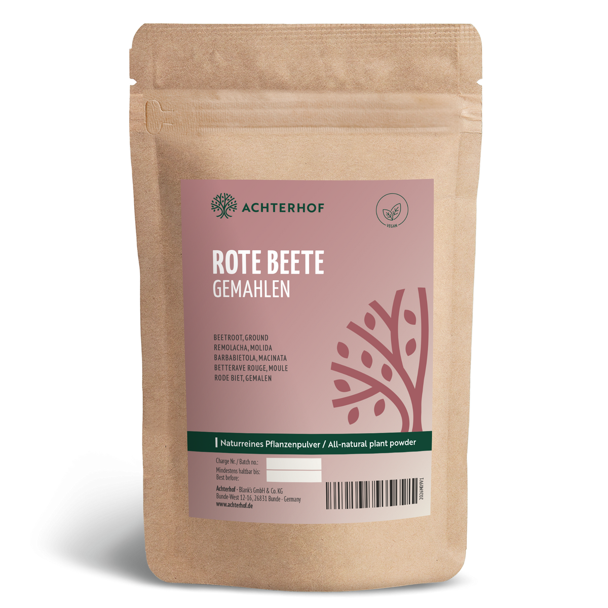 Rote Beete gemahlen (250g)