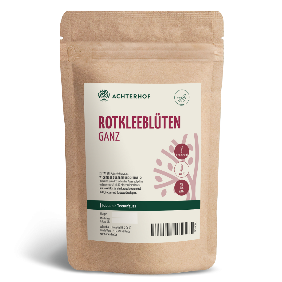 Rotkleeblüten ganz (250g)