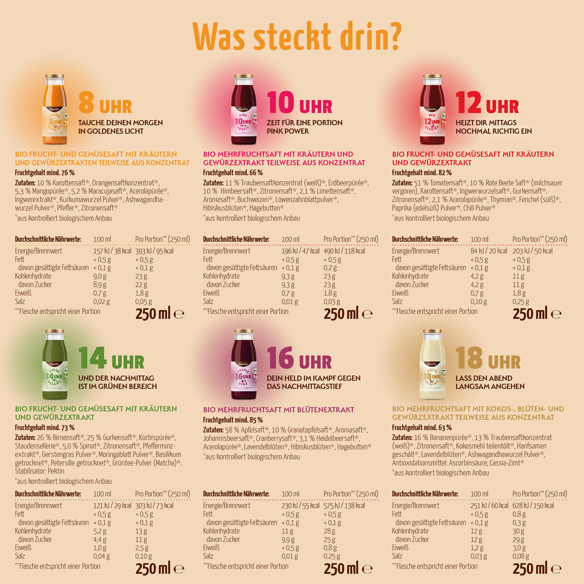 Saftzeit Fastenpaket Basic