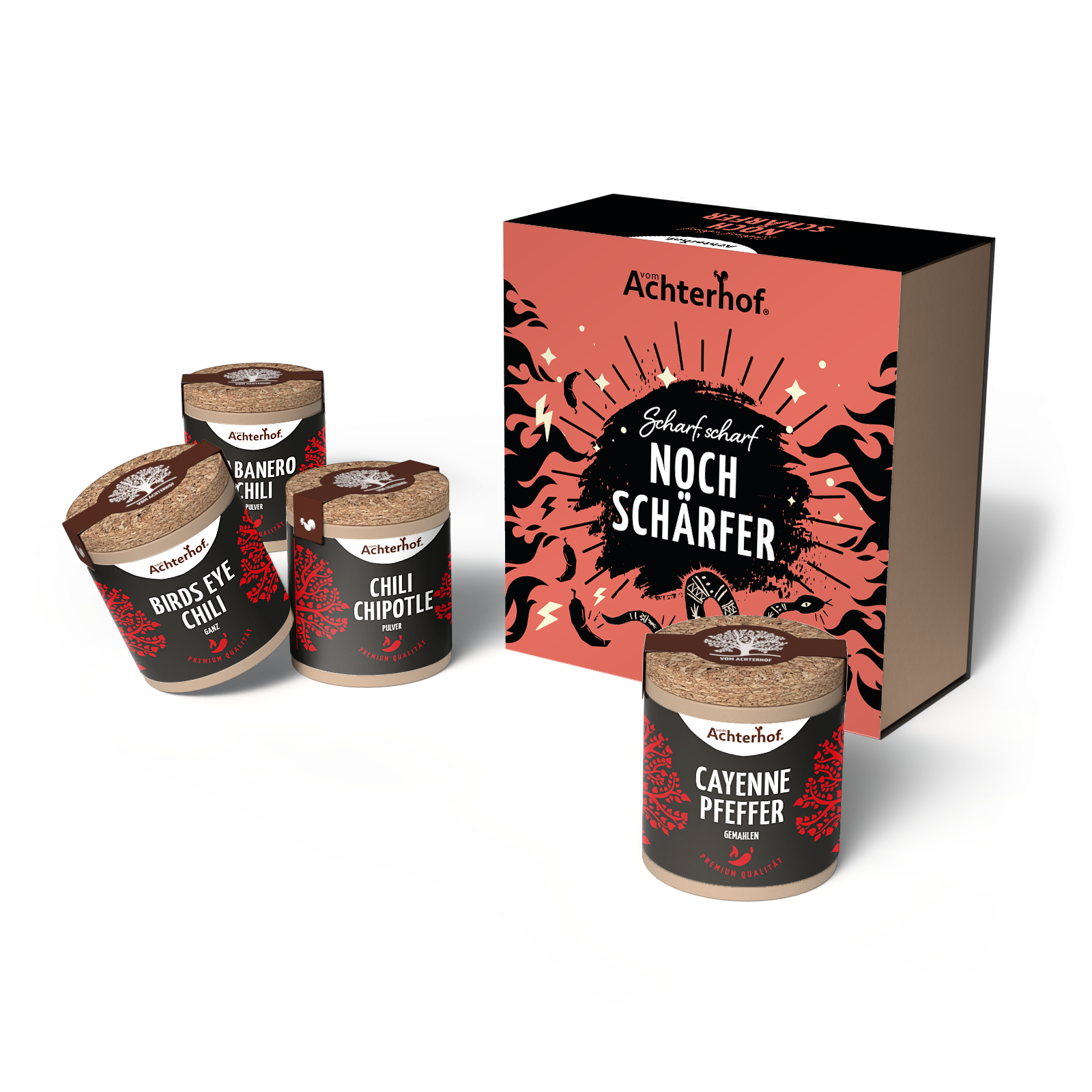 Scharf scharf – noch schärfer Set