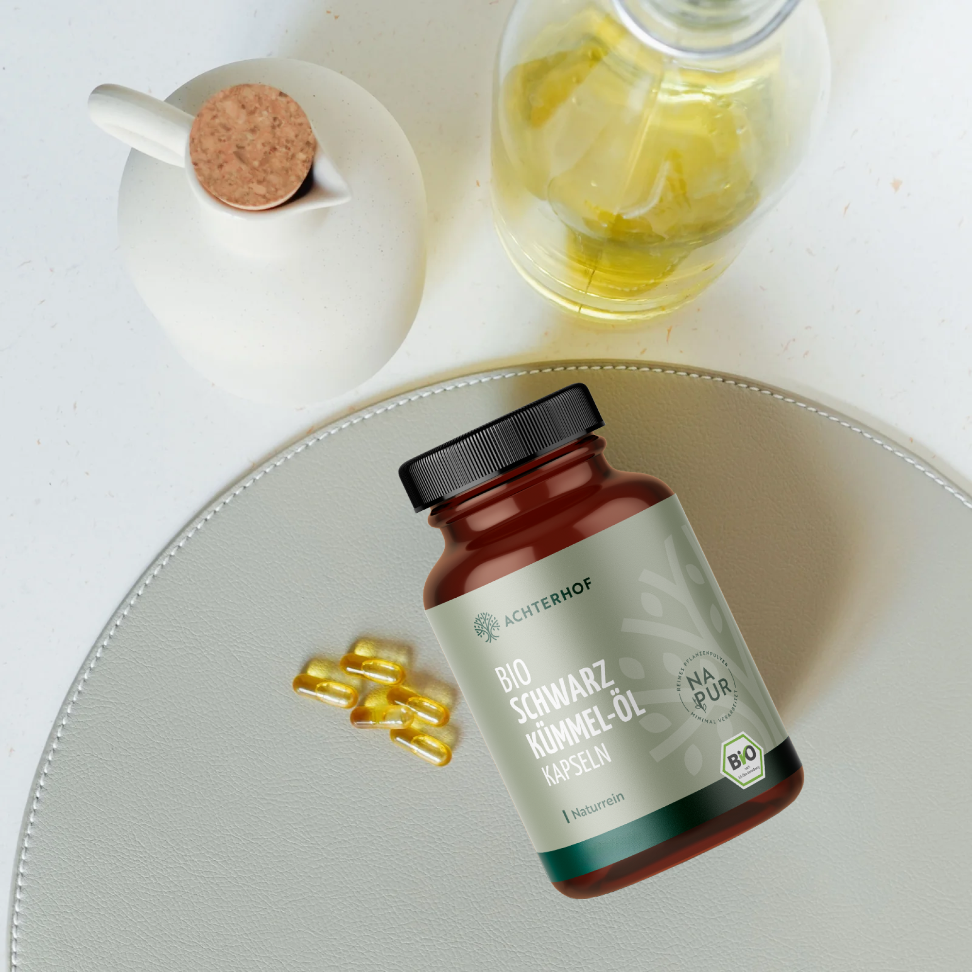 Bio Schwarzkümmel-Öl Kapseln (400 Kapseln)