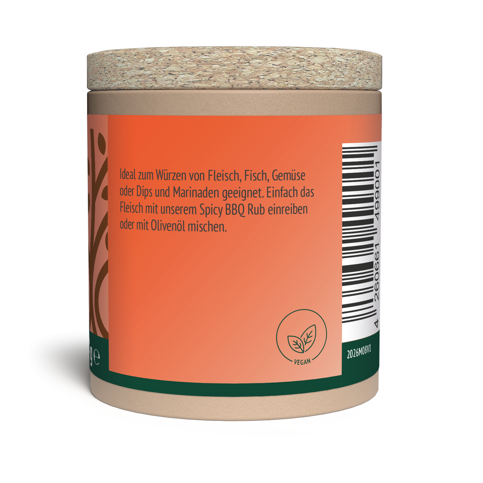 Spicy BBQ Rub Gewürzzubereitung Bio (54g)