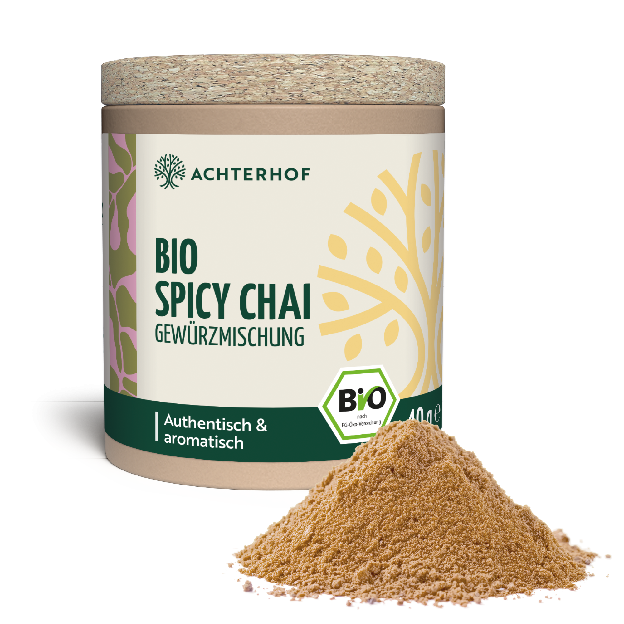 Bio Spicy Chai Gewürzmischung - zuckerfrei (40g)