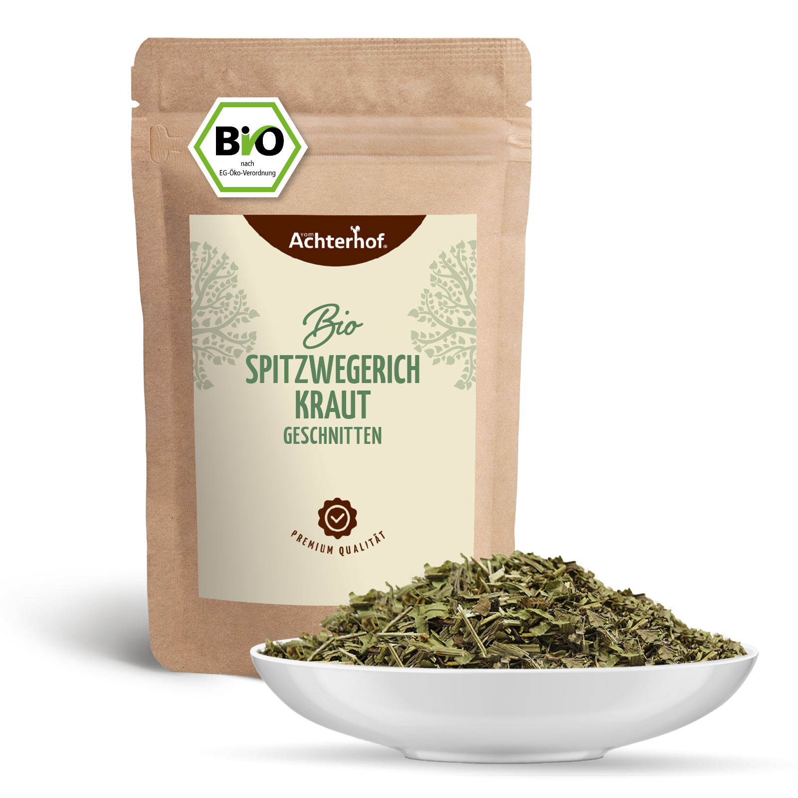 Spitzwegerichkraut geschnitten Bio (500g)