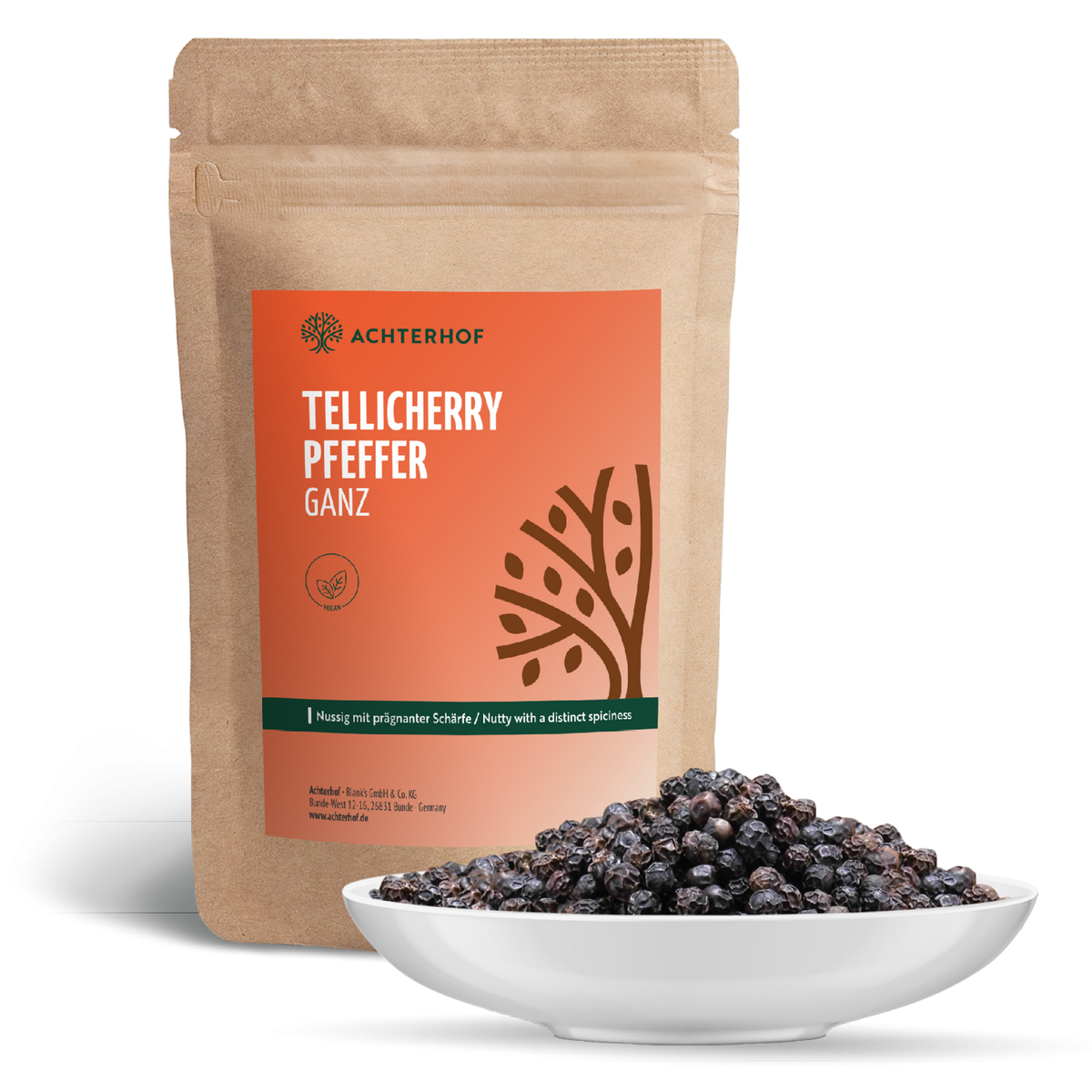 Tellicherry Pfeffer ganz (100g)