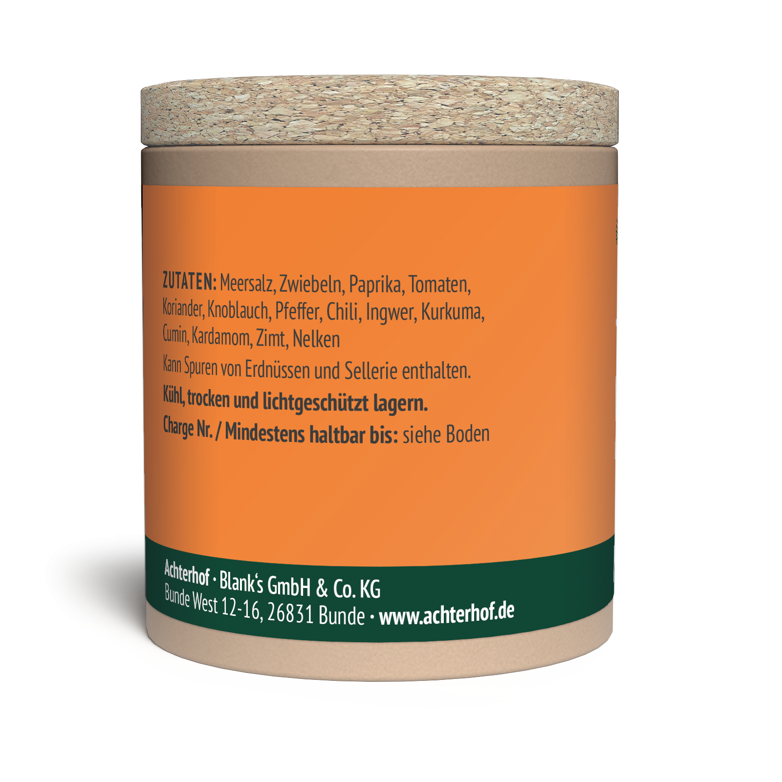 Tikka Masala Gewürzzubereitung (65g)