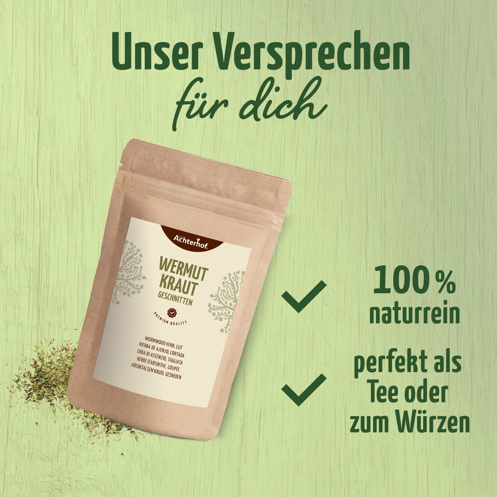 Wermutkraut geschnitten (100g)